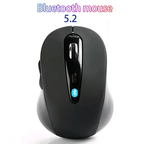 Беспроводная мышь, 10 м, Bluetooth 5,2, для win7/win8 xp macbook iapd, планшетов Android, ноутбуков, аксессуаров 0-0-12