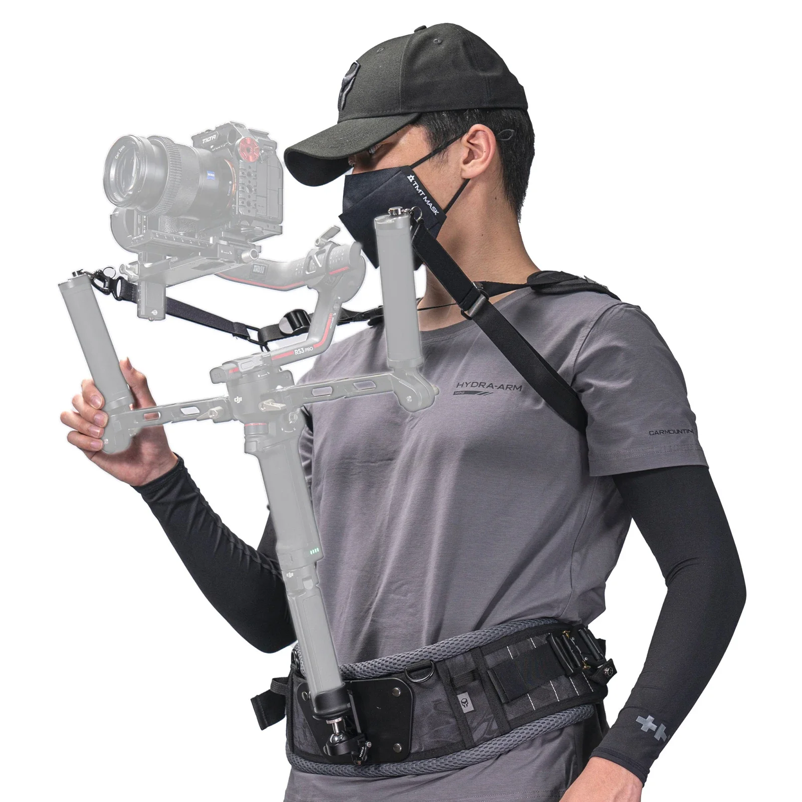 TILTA GSS-T04-DHB2 Легкая система поддержки карданного подвеса с двойной ручкой Поплавок