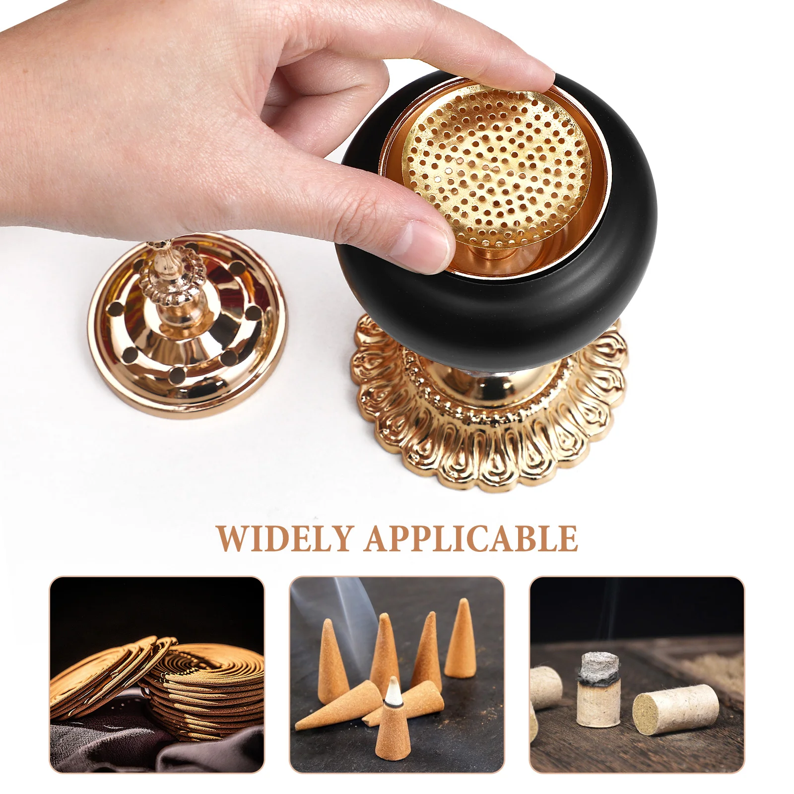 Европейский полый держатель для благовоний фонтанные горелки водопад бачок