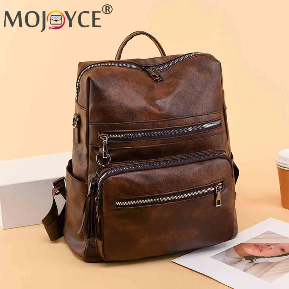 

Fashion Shoulder Backpack Students Tote Schoolbag Leather Cute Girl Travel Crossbody Bags Handbags Knapsack
