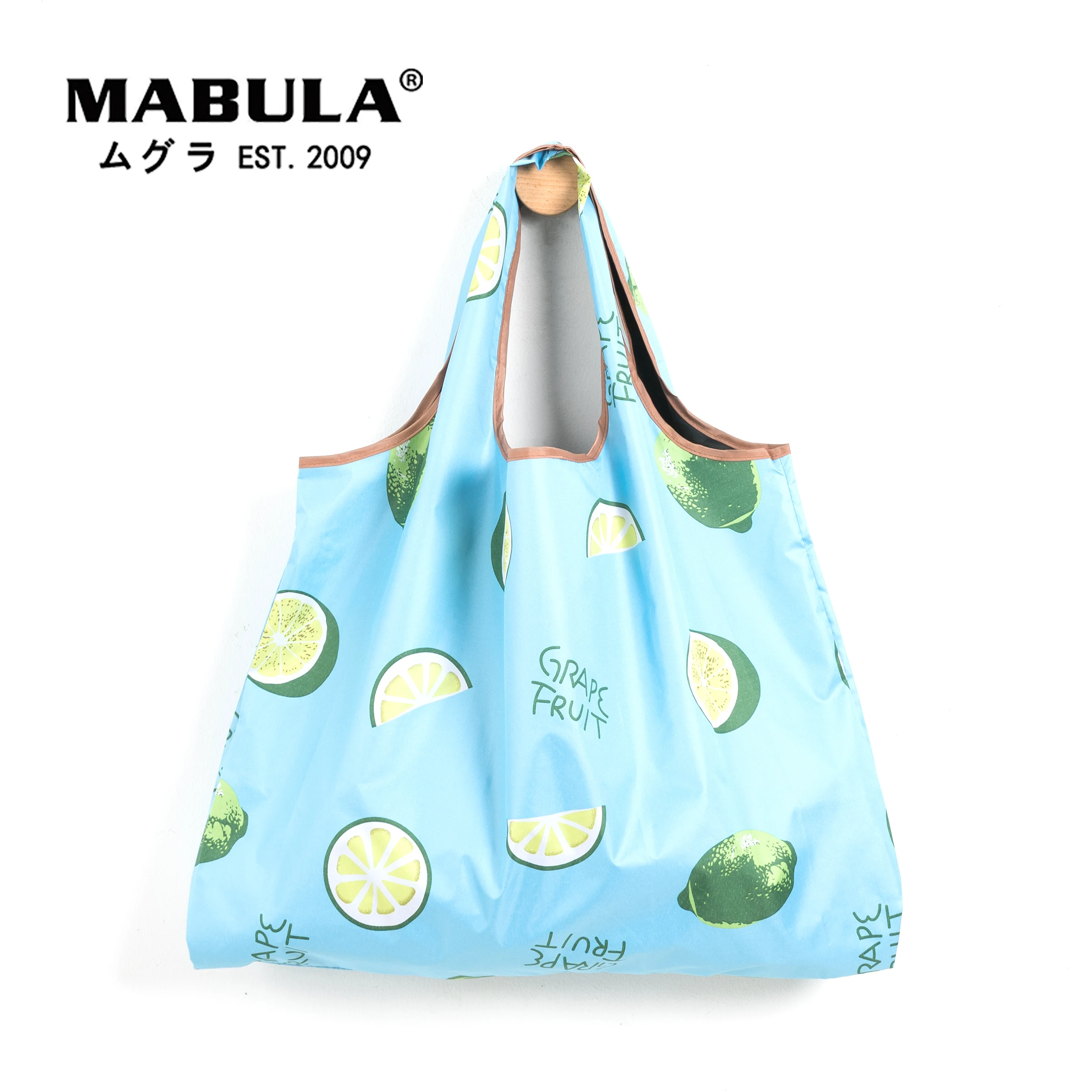 Cartoon Foldable Shopping Bag Eco-friendly Reusable Portable Shoulder Handbag for Travel Grocery Fashion Pocket Tote Bags