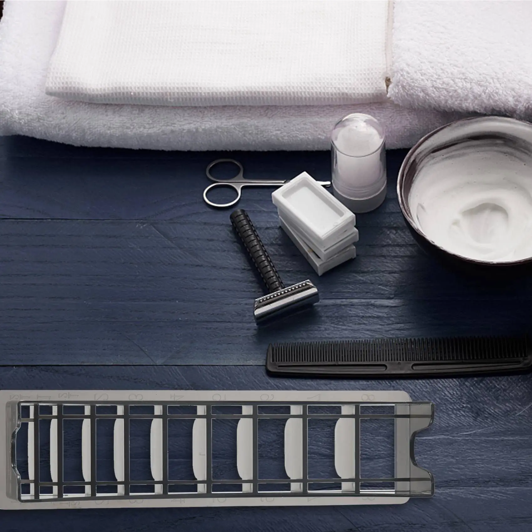 Контейнер для хранения волос направляющая Расческа машинки стрижки