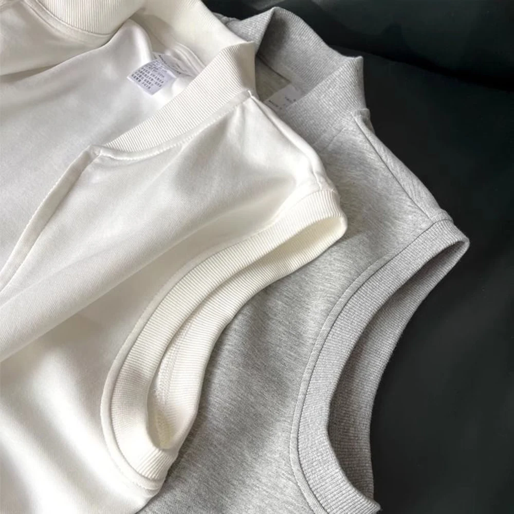 Мужской повседневный Свободный жилет в стиле хип-хоп Y2k большого размера Новая