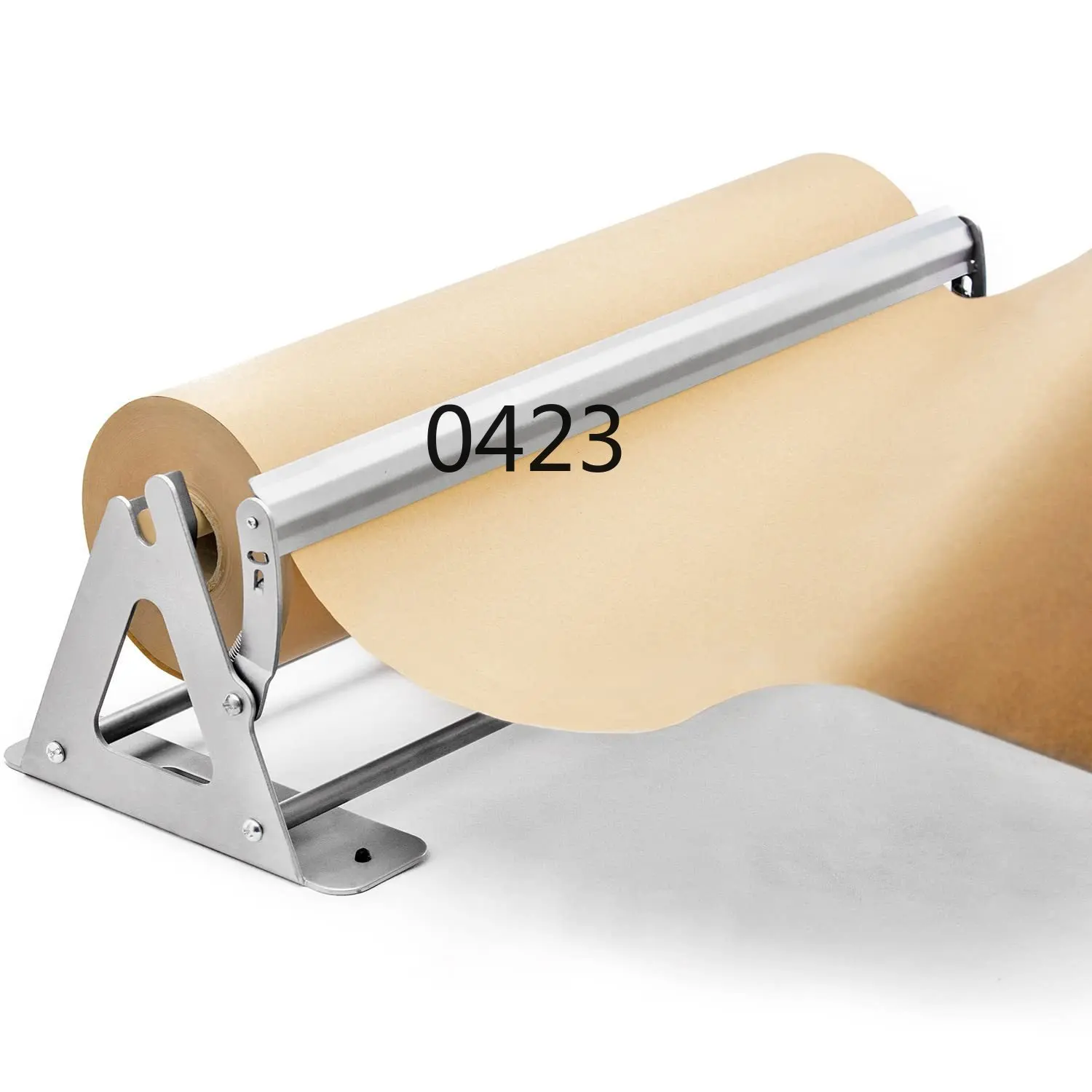 

Paper roll cutting rack