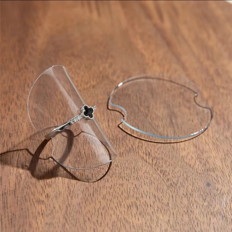 

Пластиковые круглые подставки для колец WILLJANE, 50 шт