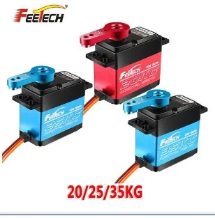Z3 FEETECH металлическая Шестерня цифровой сервопривод 20 кг 25 кг 35 кг водонепроницаемый высокоскоростной Крутящий момент 25T для 1/8 1/10 RC автомобиль Лодка робот воздуховод плоскость
