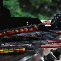 Мини-Решётки для обжарки овощей, рыбы, грибов, длина 49 см#2