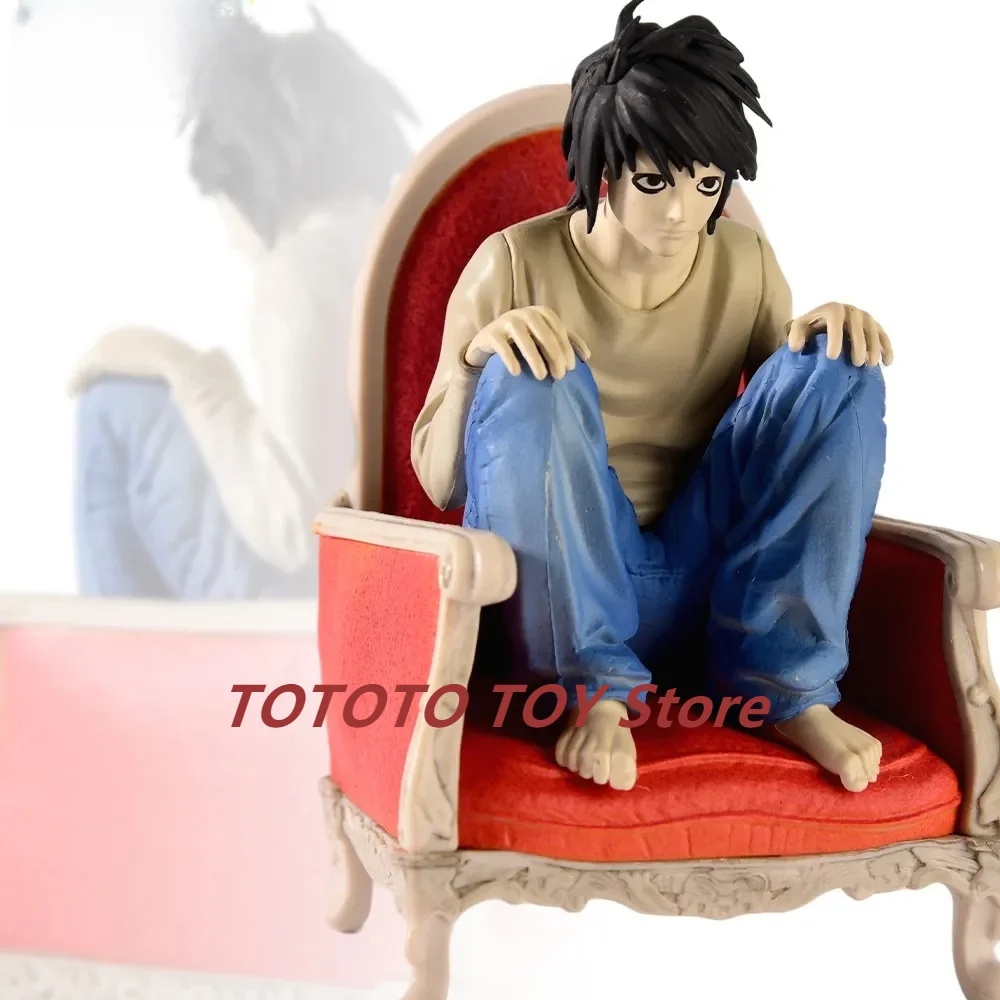 

Фигурка аниме «тетрадь смерти» L · Lawliet 13 см, игрушка, ПВХ фигурка, коллекционный подарок