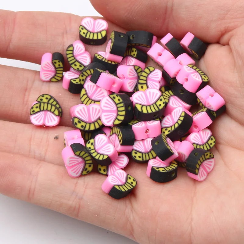 

Бусины из полимерной глины для изготовления ювелирных изделий, 20/50/100 шт.