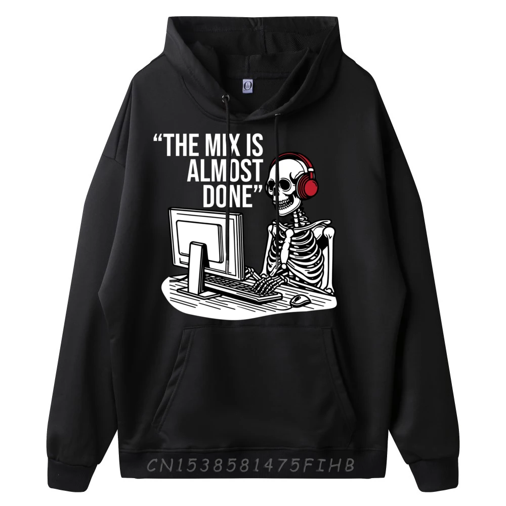 Микс почти Done Аудиотехник Звуковой инженер Графический дизайнер Толстовка с