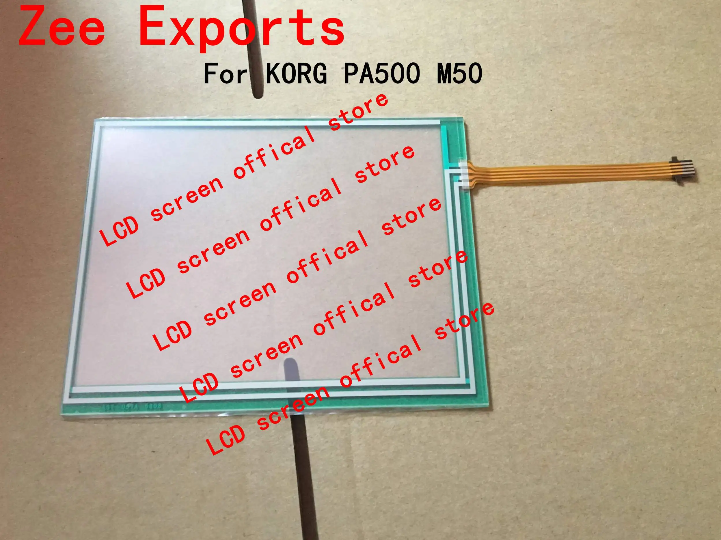 Новый оригинальный сенсорный экран Korg дигитайзер для PA500 M50 панель Стекло - купить