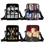 Аниме Токийский Мстители Sano Manjiro Hanagaki Takemichi, сумка-мессенджер, ранец, повседневная школьная сумка с мультяшным рисунком, сумки через плечо