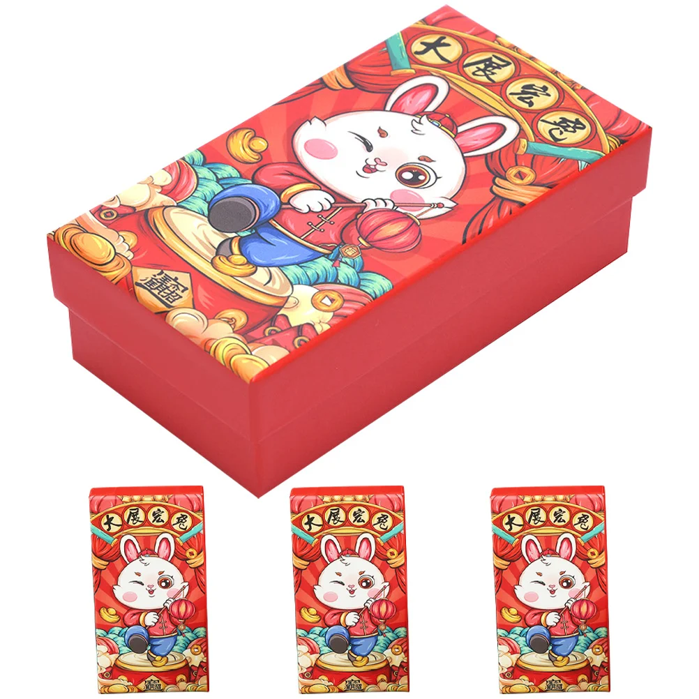 

Gift Box Present Case Festival Packing Spring Party Decoration Holder Home Paper