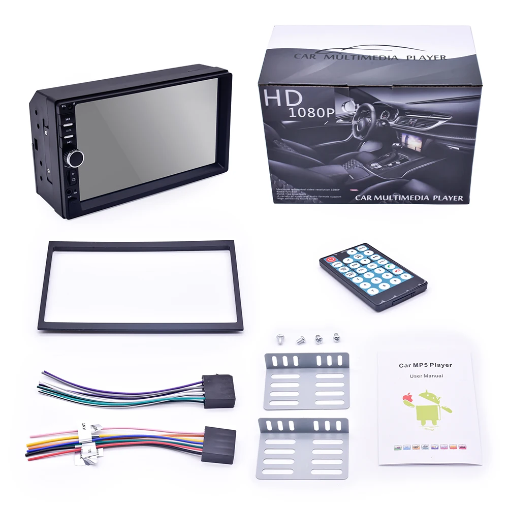 

WinCe MP5 Auto radio Auto Wireless Carplay Rds Double 2Din Car Stereo Radio High quality Car radio fm BT DVD