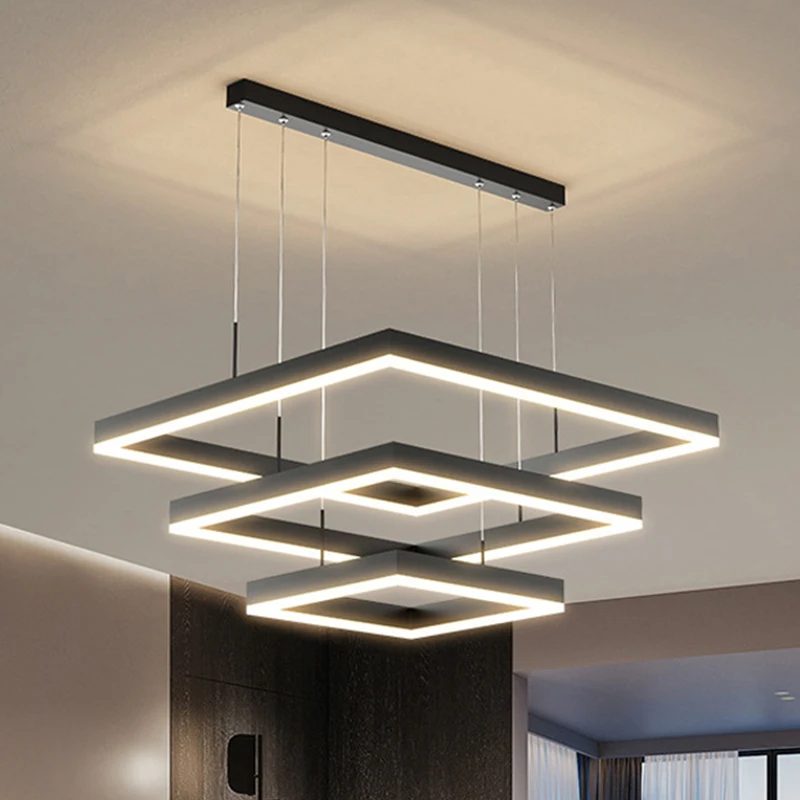 

Modern LED Pendant Lights Ligthing Lustre Living Dining Room Kitchen Decor Chandelier Lamp Indoor Bedroom Hanging Lights Fixture