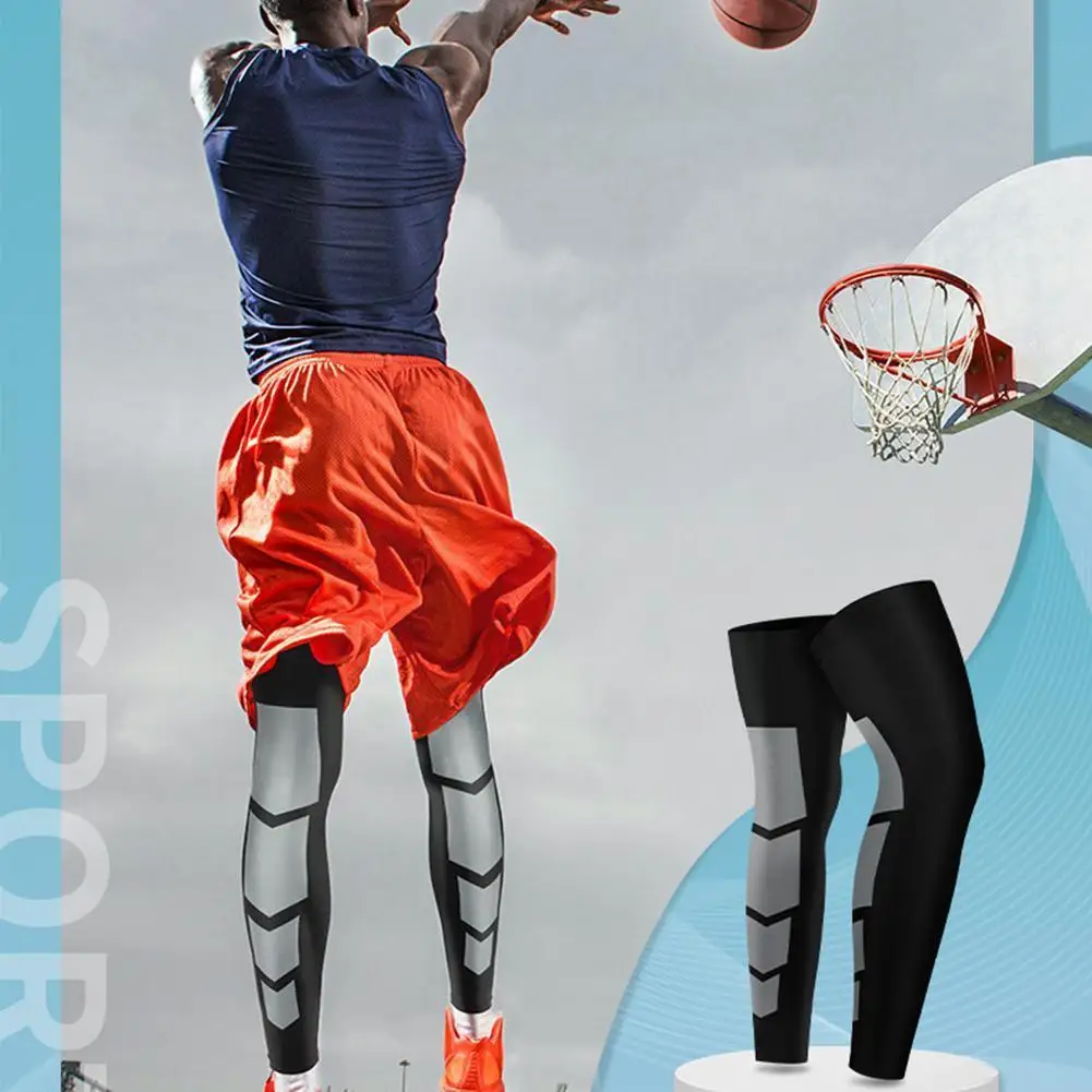 

Fashion Sports Knee Pads Super Elastic Outdoor Basketball Cycling Running Protective Knee Men Riding Leg Gear Cover Women B V9X0