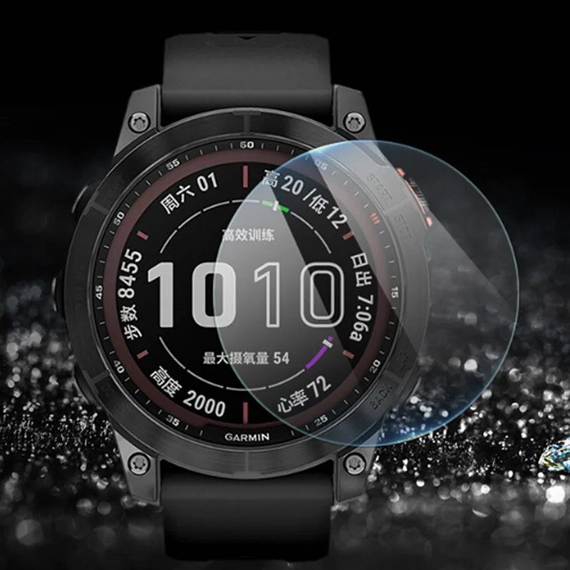 

2pcs Tempered Glass Films Guard for Garmin Fenix 7 7S 7X Smart Watch Screen Protector Protective Glass Film Accessories