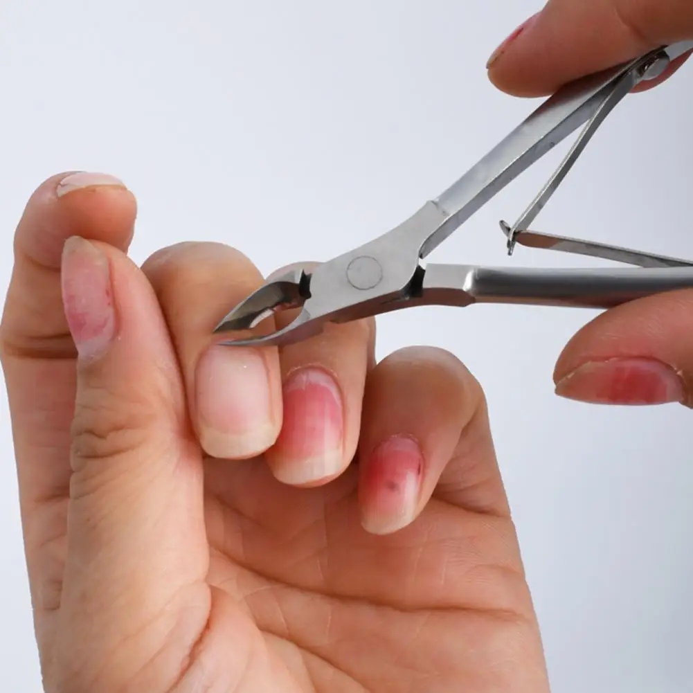 

Триммер для кутикулы из нержавеющей стали, легко чистится, с точным лезвием, для удаления кутикулы, для ухода за ногтями и кожей