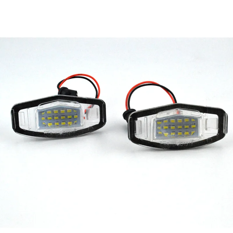 

For Honda Civic Pilot Accord Odyssey Led License Plate Light For Acura MDX RL TL TSX ILX RDX Signal Lamp Car Number Holder Bulbs