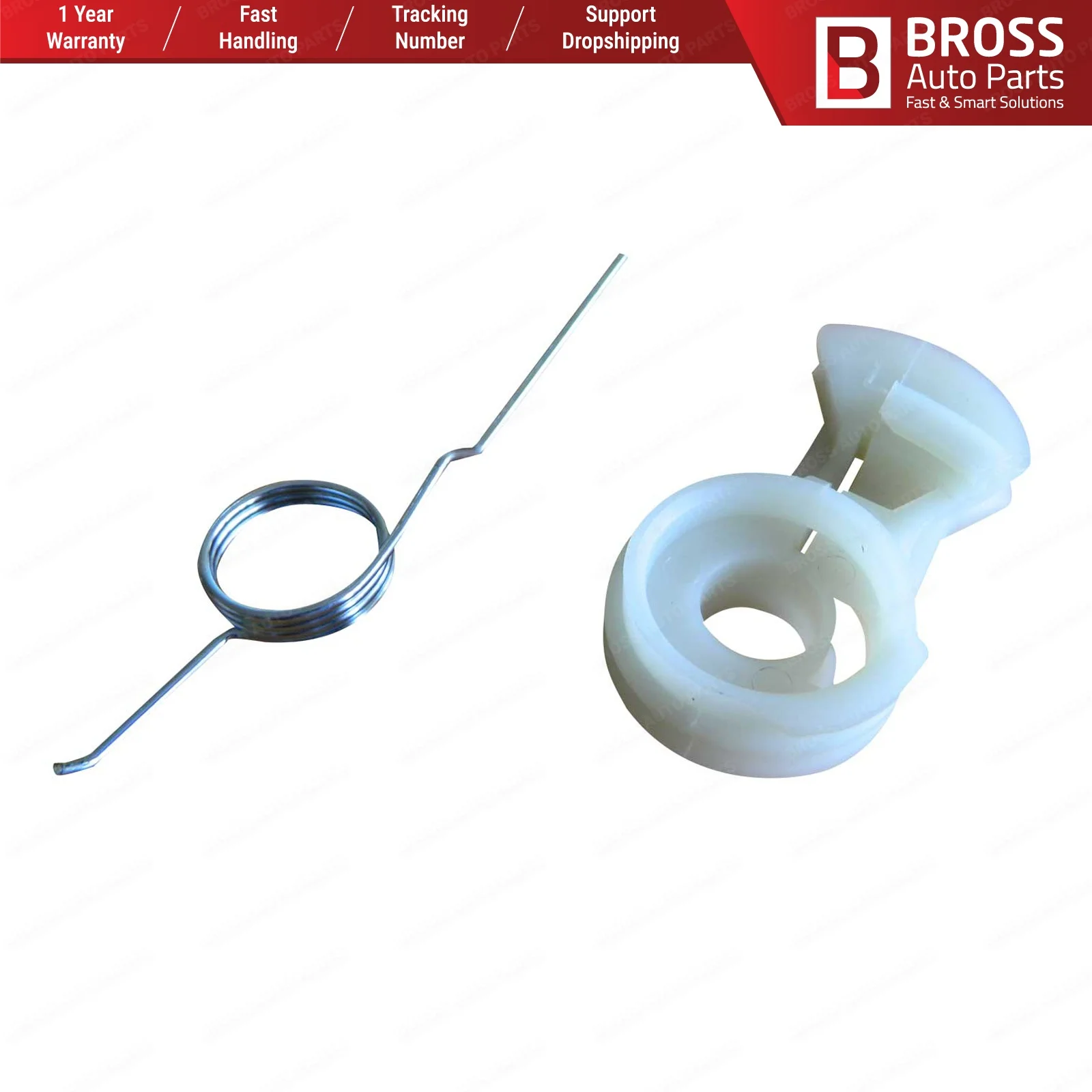 Bross автозапчасти BWR1109 электрический регулятор окна Угловой пластиковый набор для