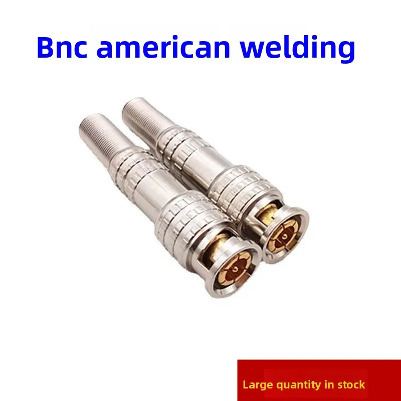 

Вилка камеры безопасности BNC Q9 золотистый разъем