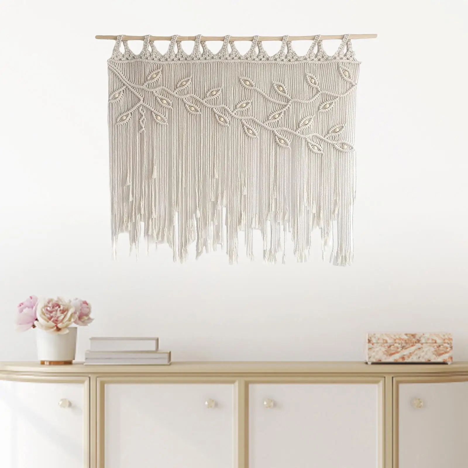 Тканый гобелен настенный художественный подвесной шикарный декор макраме дверь