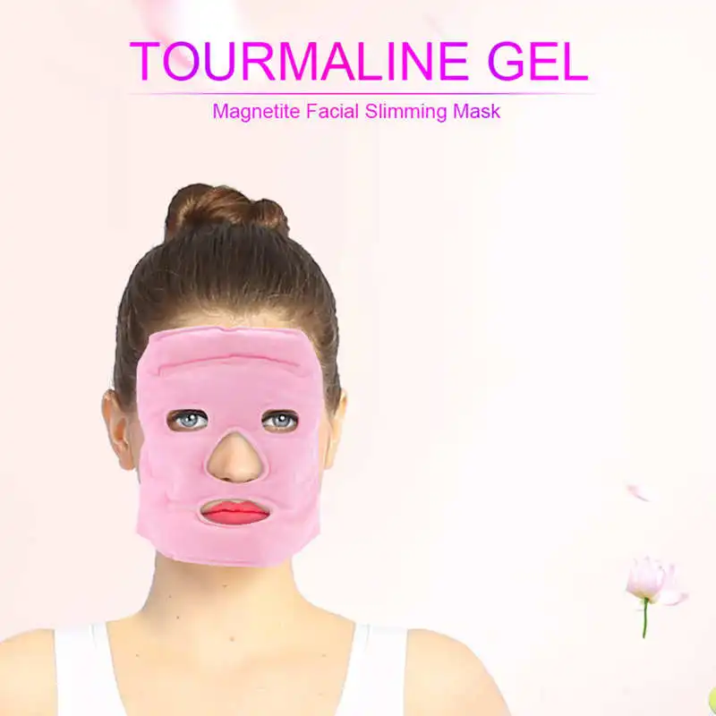 

Tourmaline Gel Magnetite Facial Slimming Mask Magnet Skin Repairing Massage Beauty Tool Promote Blood Circulation