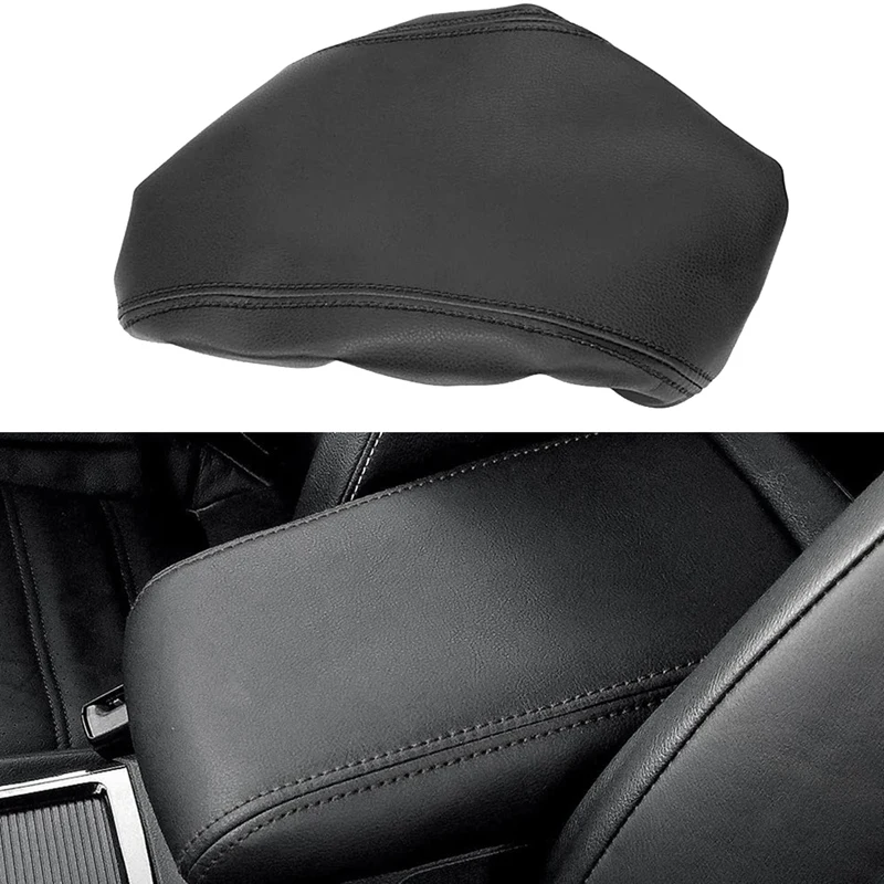 

Car Leather Center Console Box Pad Armrest Cover Protective Cover for Mazda CX-5 2018 2019