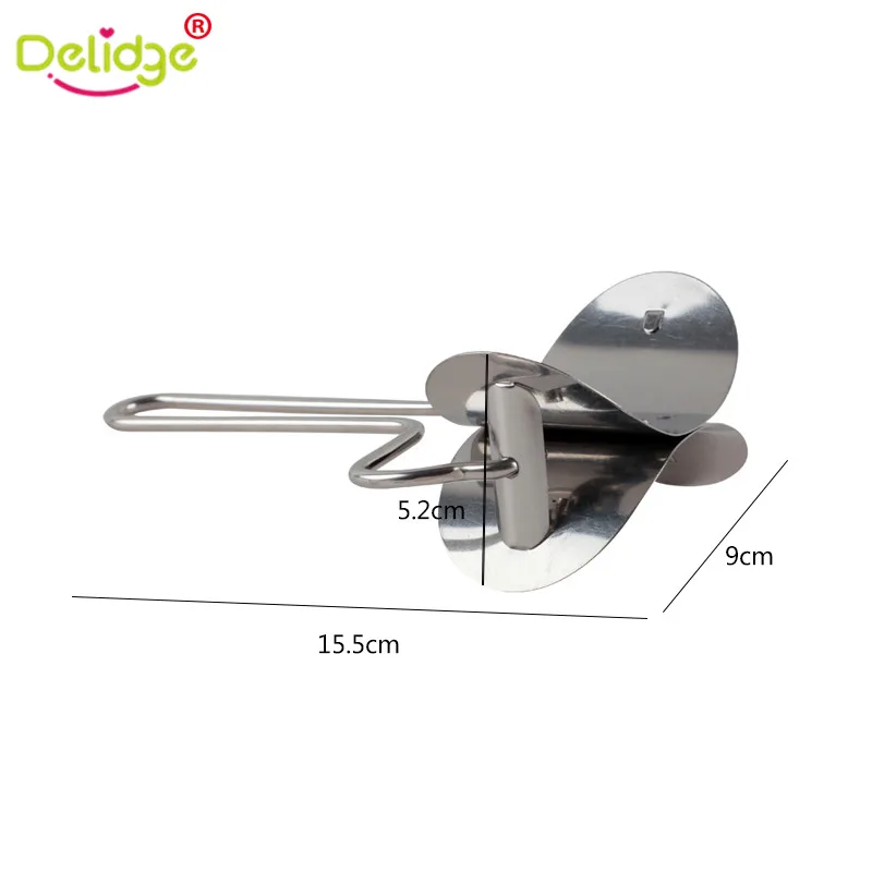 1 шт. 8 см фоторезак из нержавеющей стали для обмотки пельменей форма теста