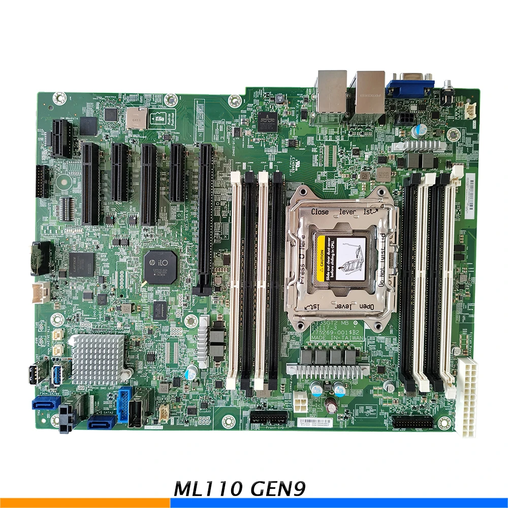 Односторонняя Серверная материнская плата для HP ML110 GEN9 C612 2011-3 X99 791704-001 775268-002, поддержка фотоэлементов 26xx V3 V4, высокое качество