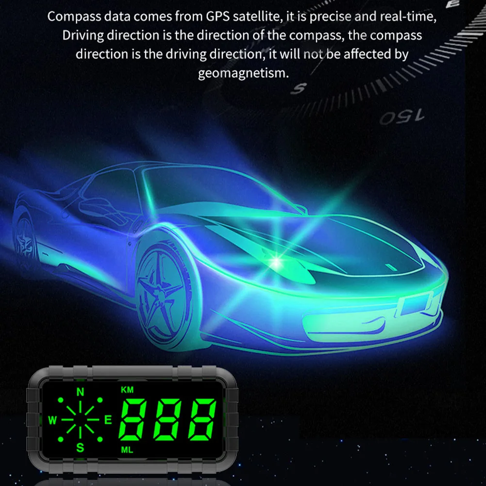

GPS-датчик скорости C3010, 4,2 дюйма, с дисплеем