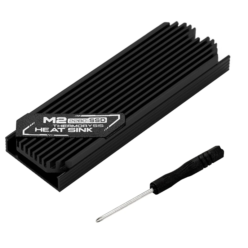 

M.2 SSD Cooling Pad HeatSink NVME PCI-E M.2 2280 SSD Hard Disk Heatsink Cooler Thermal for Desktop PC