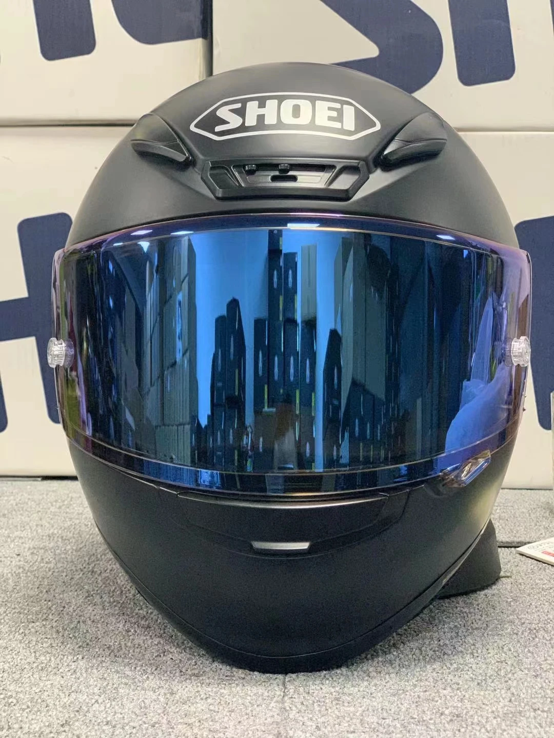 

High Quality ABS SHOEI Z7 Matte Black Personality Helmet Motorcycle Helmet Full Cover All Seasons Men and Women Full Helmets