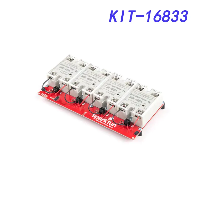 

KIT-16833 Other development tools Qwiic Quad Solid State Relay Kit