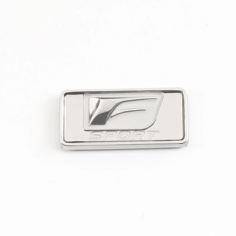 Логотип Lexus F Sport IS200, IS250, ES300, GS350, GS430, RX330, RX350, CT200, GX470, ES250, 3D металлический значок, наклейка на рулевое колесо