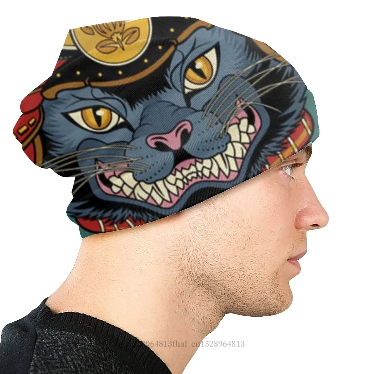 Шапочка Samurai кошка Homme осенне-Весенняя тонкая шапка шапочки шапки для мужчин и