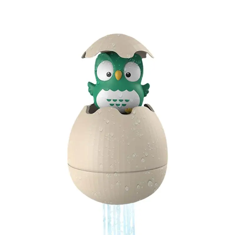 

New Shower Baby Toys Cute Owl Egg Bath Toys Water Spray Sprinkler Bathroom Sprinkling Swimming Toddler Toys