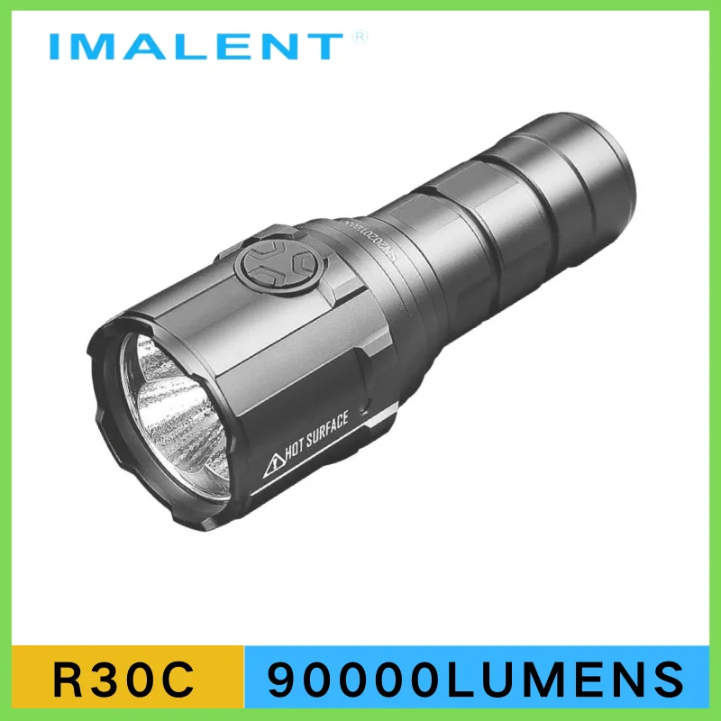 

Мини-фонарик IMALENT R30C аккумуляторный, 9000 лм