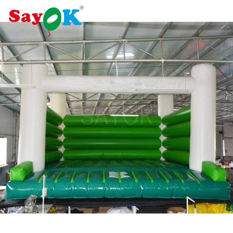 

SAYOK 5M Giant Inflatable Bouncer House Inflatable Trampoline Jumping Bouncer for Playing Center Party Wedding Sea Shipping