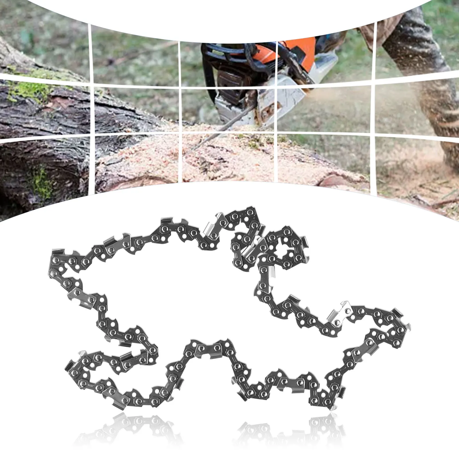 Цепь для пилы Stihl металлическая 12-дюймовая цепь бензопилы 3/8 дюйма. 050 дюйма MS170 MS180