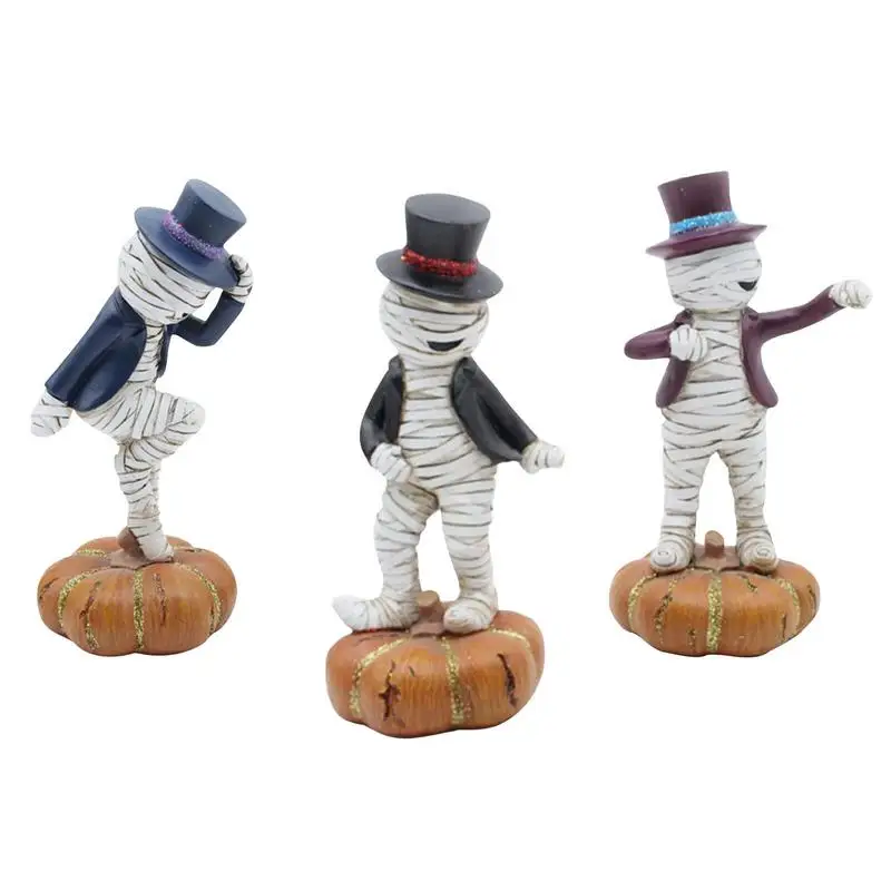 

Украшение для вечевечерние НКИ на Хэллоуин, резиновая настольная повязка для танцев на тему мамы, новинка, танцевальная мумма в виде тыквы н...