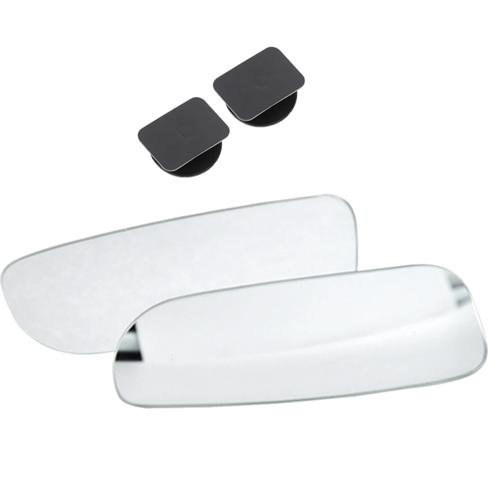

1 Pair Blind Spot Car Mirror 360 Degree Adjustable Rectangular Rear View Mirror