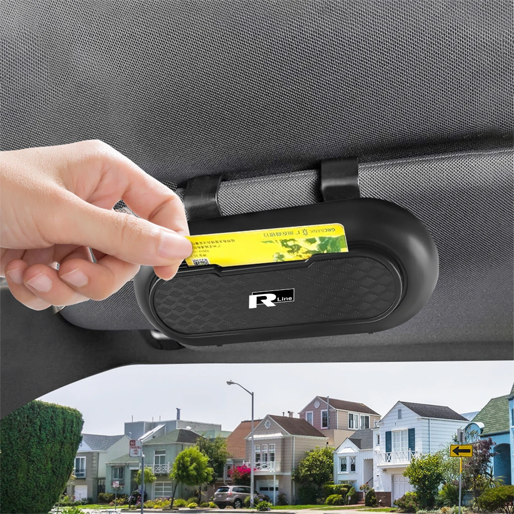 Автомобильный чехол для очков солнцезащитный козырек солнцезащитных зажим