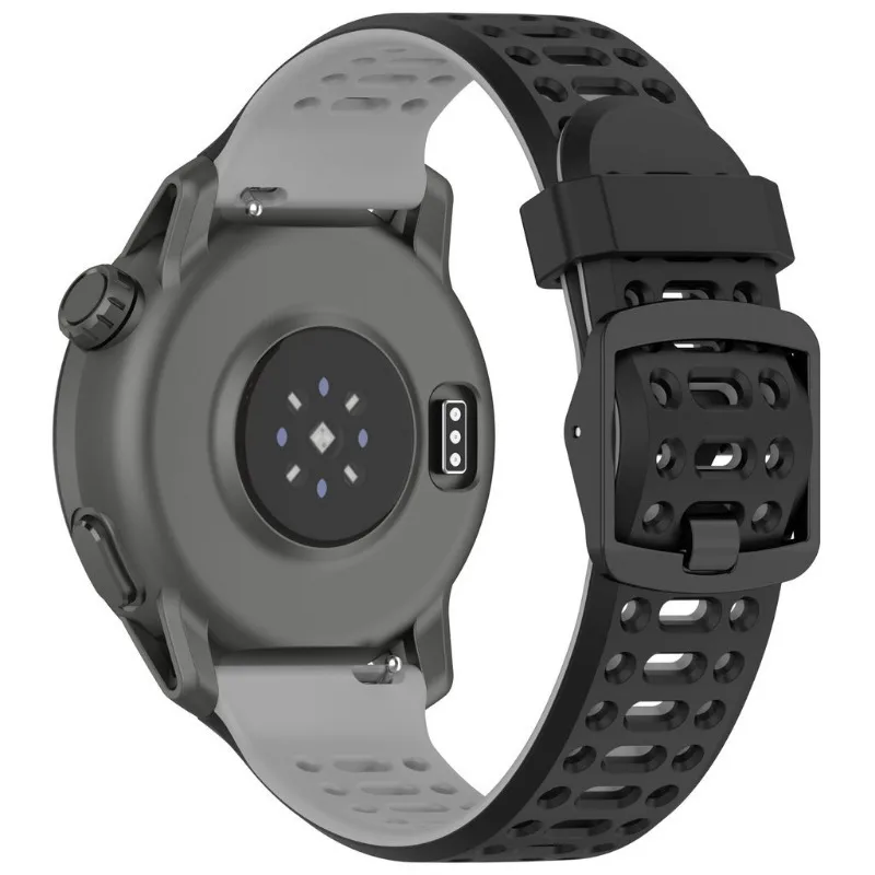 Фото Двухцветный силиконовый ремешок 20 мм 22 мм для Huami Amazfit GTR Mini GTR3 GTR4 Pro 42 мм 47 мм Bip5 GTR2 GTR2E 2 3 4 №4