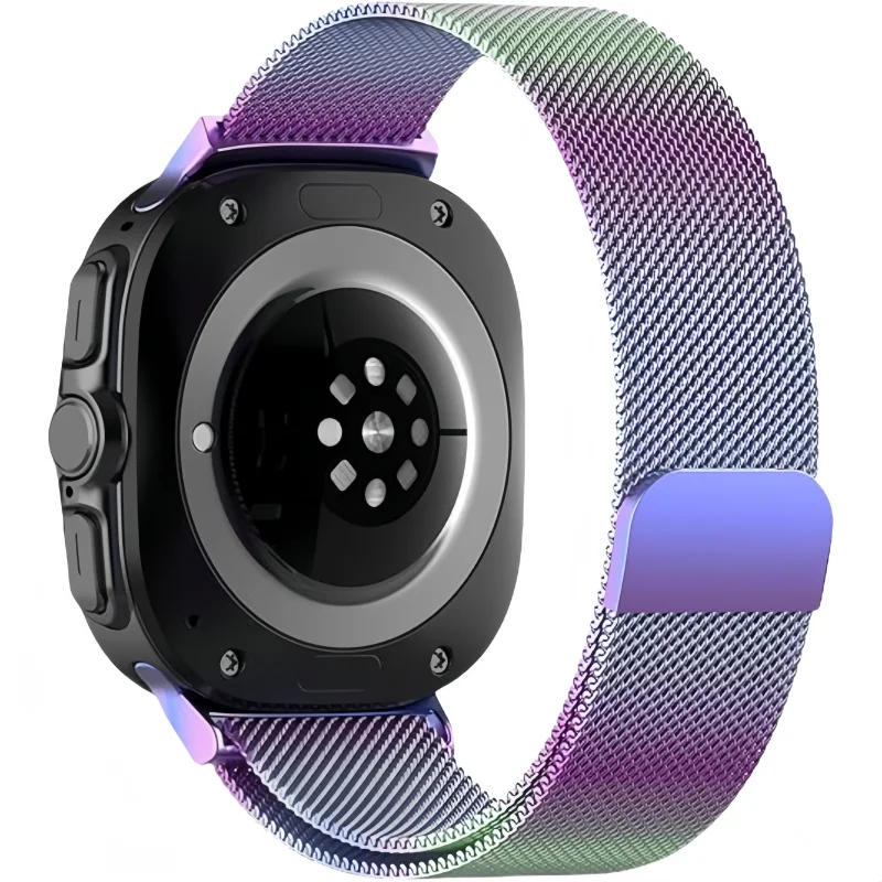 Бесшовный Миланский ремешок из нержавеющей стали подходит для Samsung Galaxy Watch 7 Ultra 47