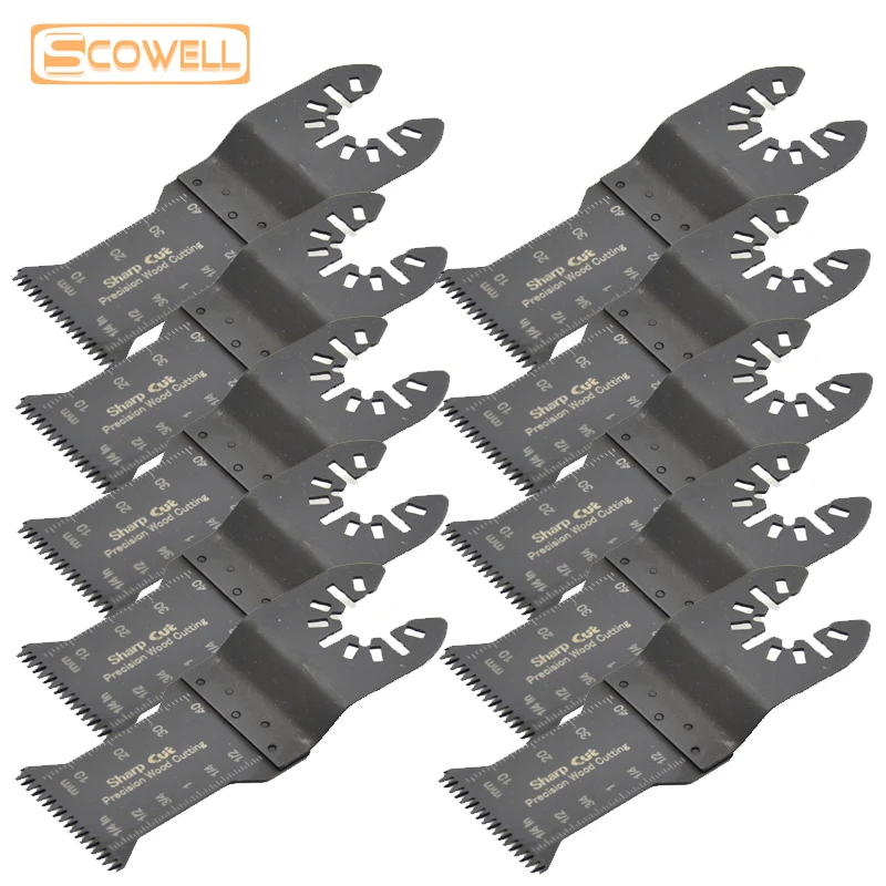 30% Off 28mm Japanese Teeth Precision Wood Cutting Blades For Oscillating Tools Multimaster Power tools accessories 10pcs/lot