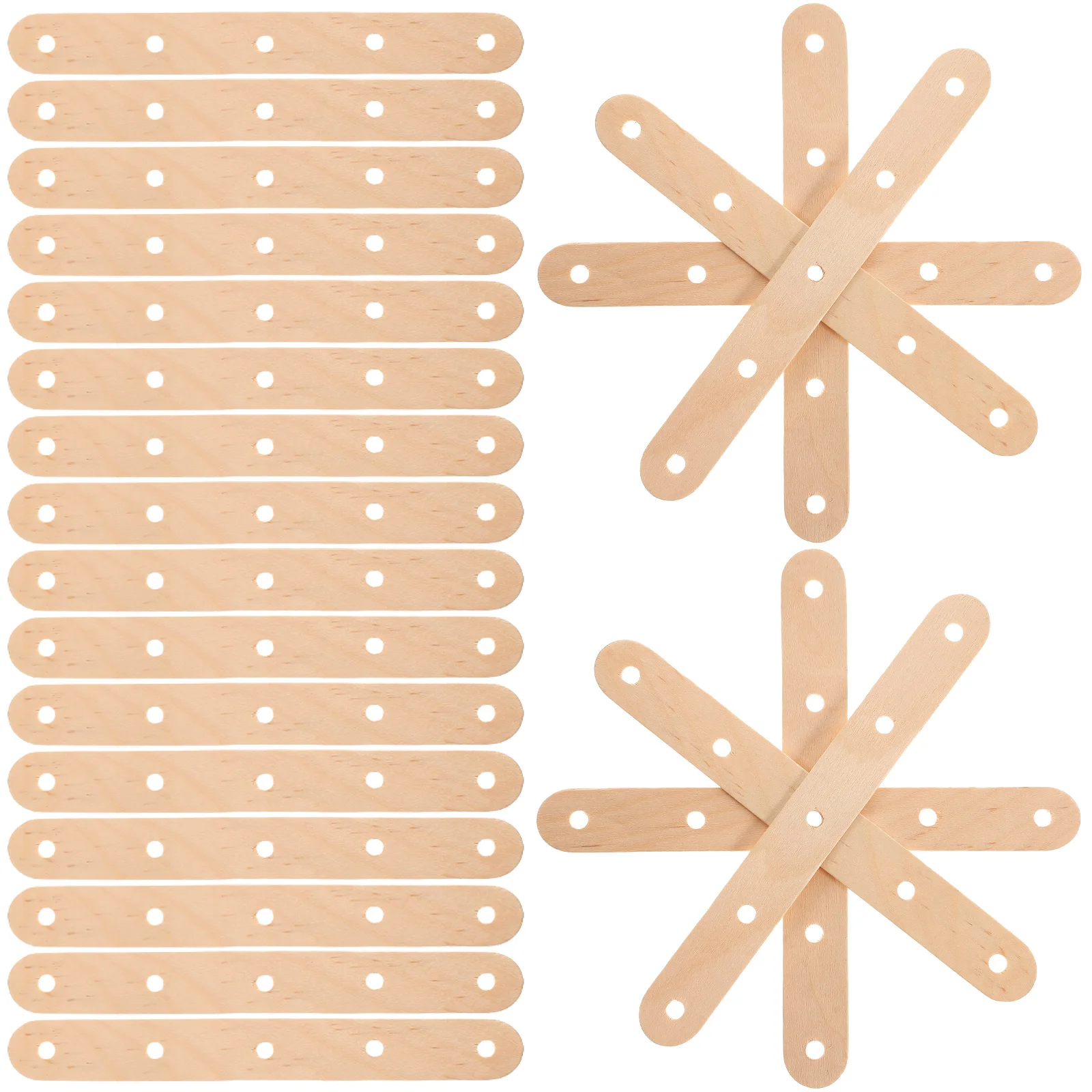 

Sticks Wood Wooden Craft Stick Diy Macrame Skewers Popsicle Crafts Hair Removal Rods Facial Lolly Counting Kid Toy Wax