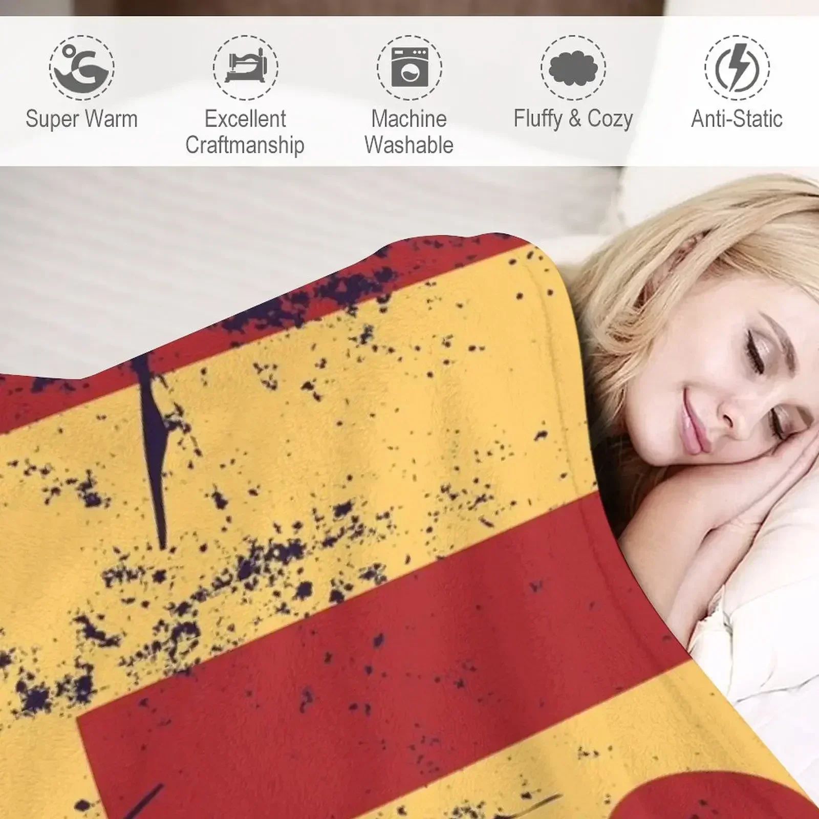 Византийский флаг Восточная римская империя Плед Винтажные теплые одеяла