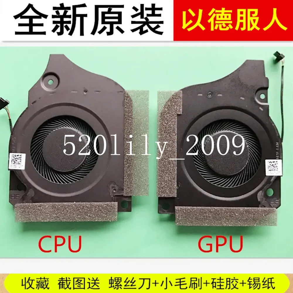 Подходит для кулера ЦП ноутбука Dell G7 7790 7590 G5 5590 P82F P82F001