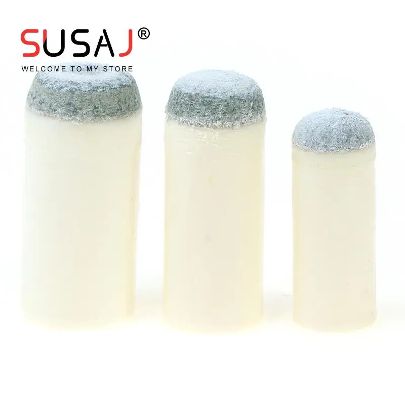 

10 Pcs 9mm 11mm 13mm Durable Professional Snooker Supplies Billiard Replacement Tips Bar Pool Cue Repair Rod Stick Tip Scrub Bar